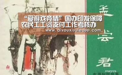 “爱游戏竞猜”国办印发保障农民工工资支付工作考核办法(图3) 爱游戏电竞