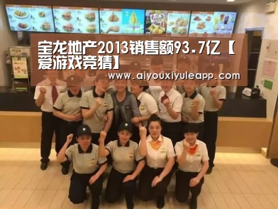 宝龙地产2013销售额93.7亿【爱游戏竞猜】(图3) 爱游戏娱乐